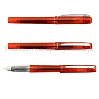 Platinum Pióro wieczne Prefounte Vermilion Orange, F, w plastikowym opakowaniu, na blistrze, pomarańczowe  - 4