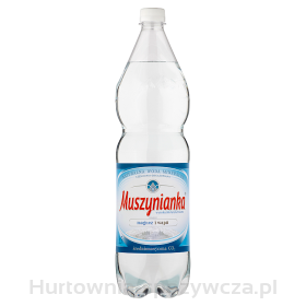 Muszynianka Woda Mineralna Gazowana, Średnionasycona Co2 1,5L