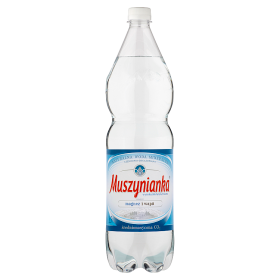 *Muszynianka Woda Mineralna Gazowana, Średnionasycona Co2 1,5L