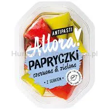 Allora Papryczki czerwone &zielone z serkiem 150g