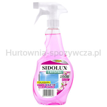 Sidolux Płyn Do Mycia Szyb Crystal Flower Zapas 500 Ml