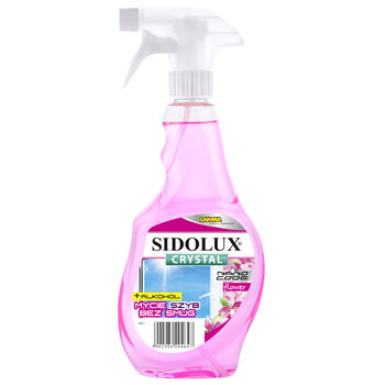 Sidolux Płyn Do Mycia Szyb Crystal Flower Zapas 500 Ml