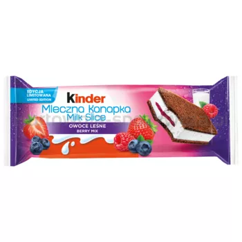 Kinder mleczna kanapka berry 28g
