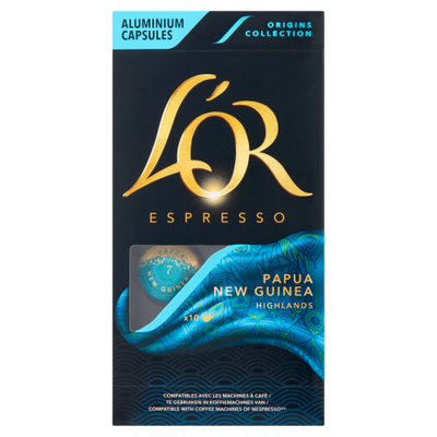 L'Or Espresso Papua New Guinea Kawa Mielona W Kapsułkach 10 Kapsułek 52G