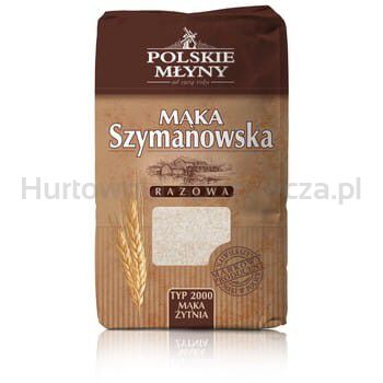 Polskie Młyny Mąka Szymanowska Razowa Typ 2000 Razowa A 0,8 Kg