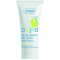 Ziajka Żel do zębów dla dzieci bez fluoru 50 ml