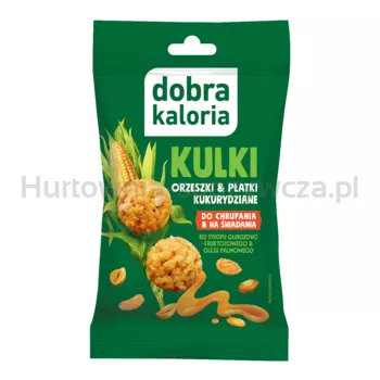 dobra kaloria Kulki orzeszki &amp płatki kukurydziane 32 g