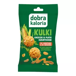 dobra kaloria Kulki orzeszki &amp płatki kukurydziane 32 g
