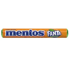 Mentos Cukierki Do Żucia O Smaku Pomarańczowym 37,5G