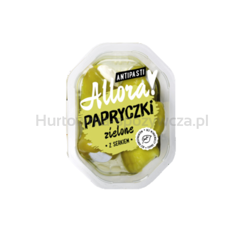 Allora Papryczki zielone z serkiem 150g