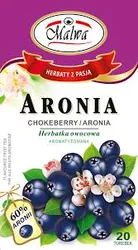 Malwa Herbata Owocowa Aromatyzowana Aronia 20X2G