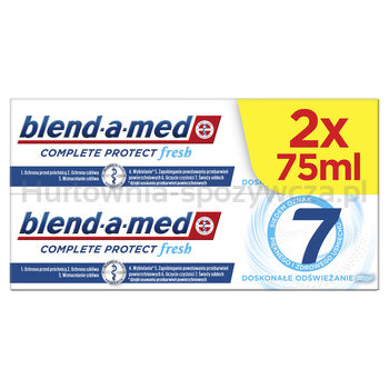 Blend-A-Med Pasta Do Zębów Complete Protect Fresh Doskonałe Odświeżanie  2X75 Ml