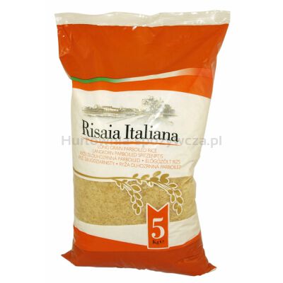 Risaia Italiana Ryż Parboiled Preparowany Długoziarnisty 5 Kg