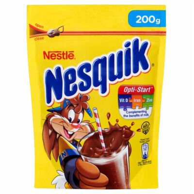 Nesquik Rozpuszczalny Napój Kakaowy Z Dodatkiem Witamin I Składników Mineralnych 200G