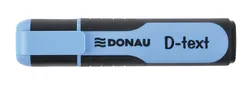 Zakreślacz Donau D-Text, 1-5mm (linia), eurozawieszka, niebieski