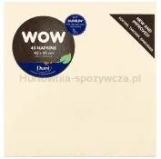 Duni Serwetki Dunilin 40X40 Cm Kremowy 45 Szt.