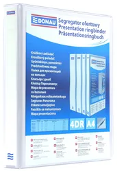 Donau Segregator ofertowy PP, A4/4RD/40, biały 