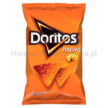 Doritos Nacho Chipsy kukurydziane o smaku serowym 44g