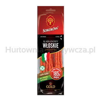 Sokołów Kabanosy Włoskie 100G Gold