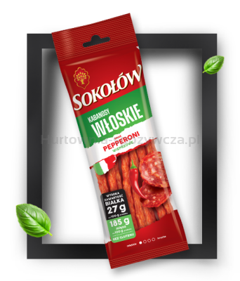 Sokołów Kabanosy Włoskie 100G Gold