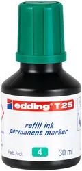 Tusz Do Uzupełniania Markerów Permanentnych E-T25 Edding, Zielony