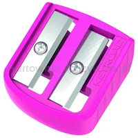 Keyroad Temperówka plastikowa Easy-Sharp, podwójna, 72 szt., w tubie, mix kolorów  - 3