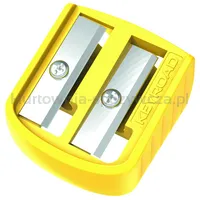 Keyroad Temperówka plastikowa Easy-Sharp, podwójna, 72 szt., w tubie, mix kolorów  - 4