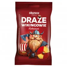 Skawa Draże Wiking kakaowe 70g