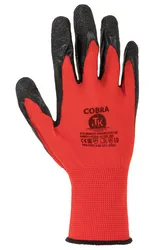 Rękawice Cobra Tk, Montażowe, Rozm. 11, Czerwone