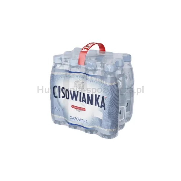 Cisowianka Woda Mineralna Gazowana 500ML 