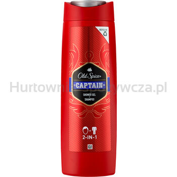 Old Spice Żel Pod Prysznic I Szampon Dla Mężczyzn Captain 400Ml