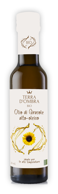 Terra D'Ombra Olej Słonecznikowy Wysokooleinowy Bio 250 Ml [BIO]