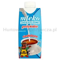 Gostyń Mleko Zagęszczone Niesłodzone 7,5% Tłuszczu 350G/ K - 18 Szt