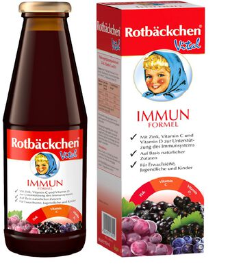 Sok Wieloowocowy Nfc Z Cynkiem, Witaminą C I D3 450 Ml - Rotbackchen [BIO]