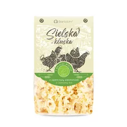 Makaron Bartolini ekologiczny durum 2 jajeczny z jajami od kur zielononóżek fala 250g