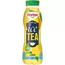 Hortex Ice Tea Napój jabłkowo-cytrynowy z dodatkiem ekstraktu z liści czarnej herbaty butelka Pet 400ml kaucja