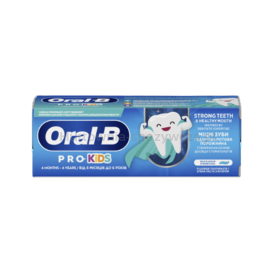 Oral-B Pasta Do Zębów Pro Kids 0-6 lat 50 ml