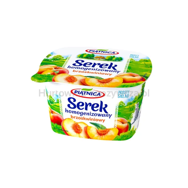 Piątnica Serek homogenizowany brzoskwiniowy 150g