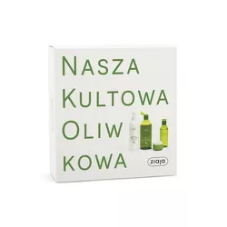 Ziaja Oliwkowy zestaw okolicznościowy 1150 ml: żel 500 ml, mleczko 400 ml, płyn micelarny 200 ml, krem 50 ml