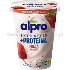 Alpro Jogurt Skyr Style Proteina truskawka 400g