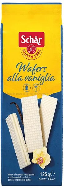 Wafers Vaniglia- Wafle Waniliowe Bezgl. 125 G