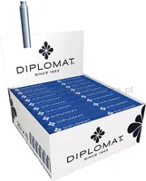 Naboje do piór DIPLOMAT, 6szt., niebieskie - 2