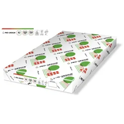 Papier Ksero Pro-Design Fsc, Satynowany, Klasa A++, A3, 168Cie, 200Gsm, 250 Ark.