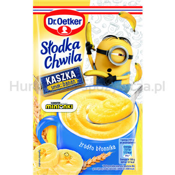 Dr.Oetker Słodka Chwila Minionki Kaszka Smak Banan 47G