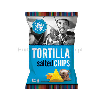 Casa De Mexico Tortilla Chips Solone 125 G