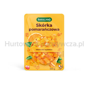 Skórka pomarańczowa 100g Bakalland