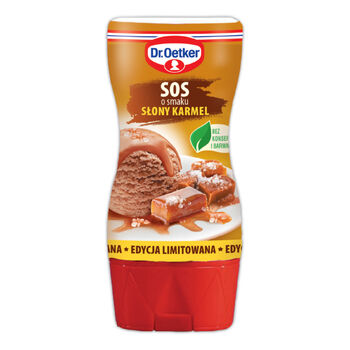 Dr.Oetker Sos Do Lodów O Smaku Słony Karmel 200 G