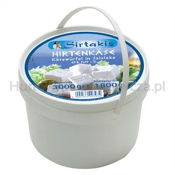 Sirtakis Ser Sałatkowy W Zalewie Solankowej 1,8Kg