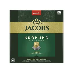 Jacobs Kawa Mielona Kronung Crema w kapsułkach 20 sztuk