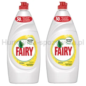 Fairy Płyn Do Mycia Naczyń Cytrynowy 2X900Ml